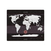 Tapete Protetor de Piso Mapa Mundi 110x90 Cm - Dello