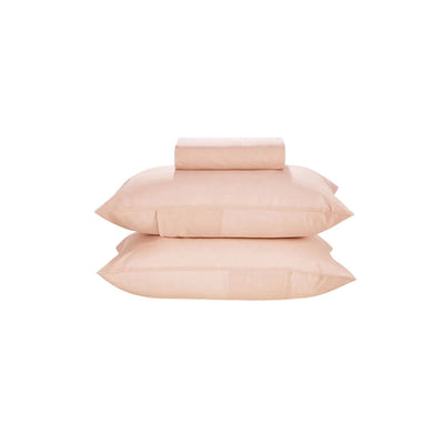 Jogo de Cama Casal com 3 Peças Nuance Rosa Karsten 138x188m