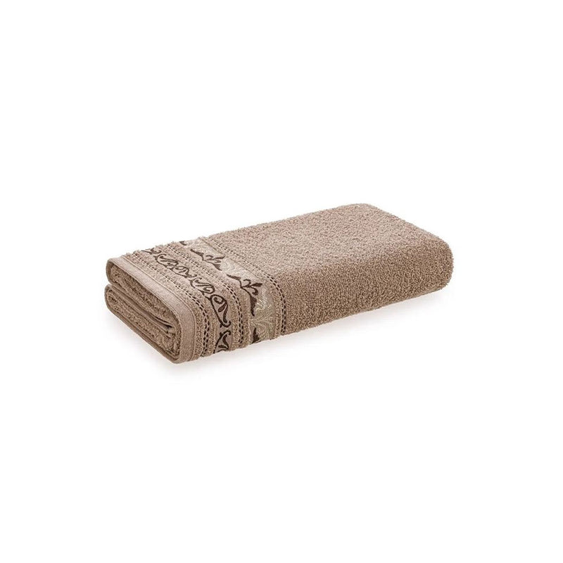 Toalha de Banho Algodão Lisboa Taupe 70x140cm