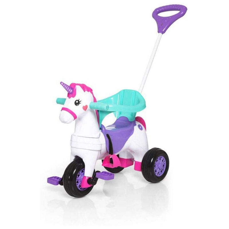 Triciclo Infantil Fantasy Unicórnio Rosa - Calesita