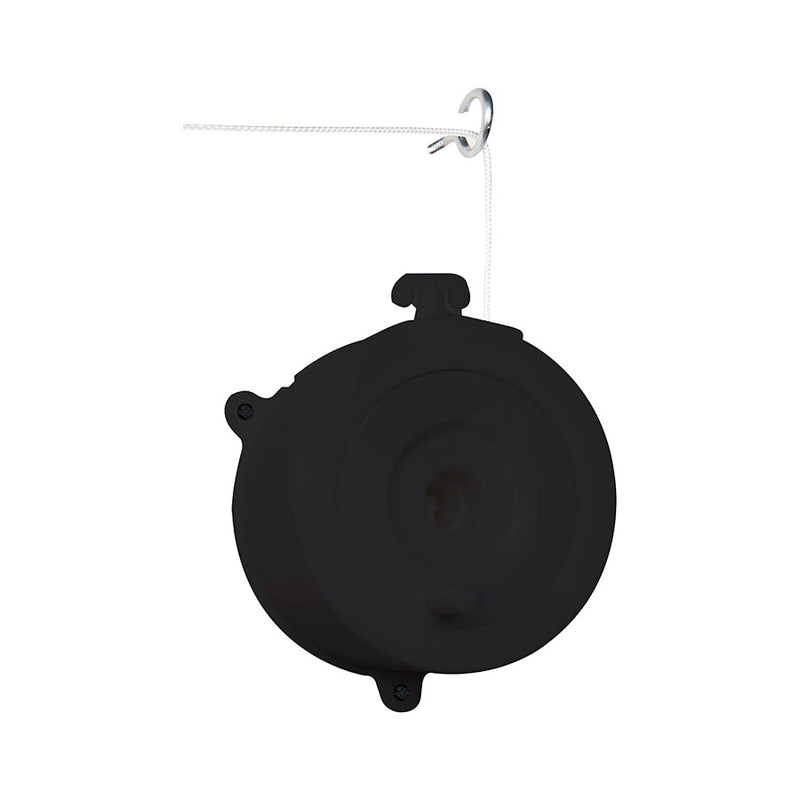 Varal de Parede Stick Black com Corda 18m