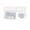 MÁQUINA DE LAVAR PRAXIS 10KG 2 EM 1 LAVA 4KG E CENTRIFUGA 6KG TWUIN TUB BRANCA 127V