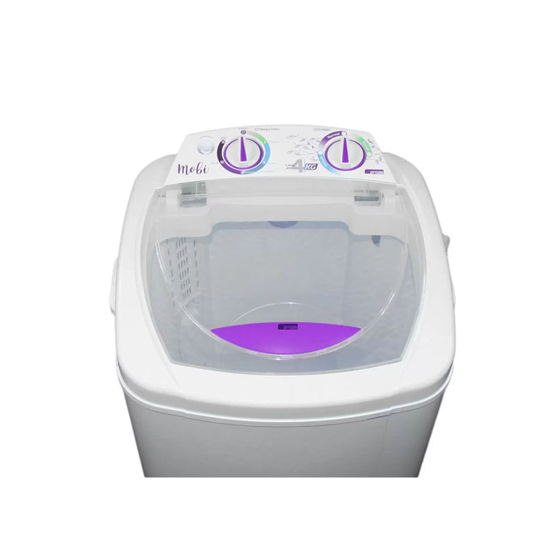 Lavadora De Roupas Semiautomática 4Kg Praxis Mobi - 110V