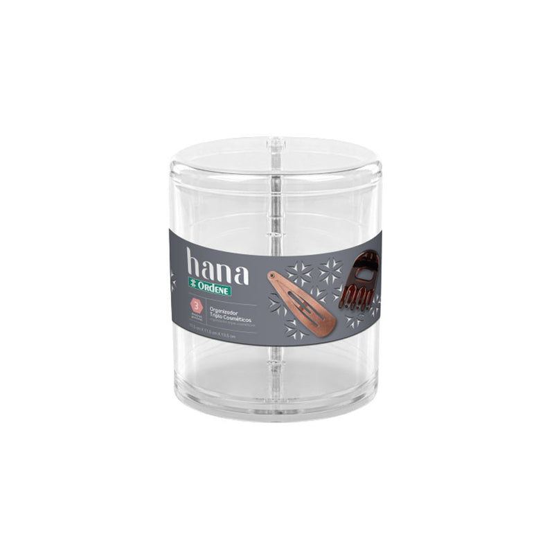Organizador Triplo para Cosméticos - Hana