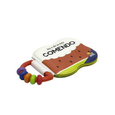 Livro de Banho Dia a Dia do Bebê Comendo - Todo Livro