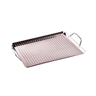 Assadeira e Bandeja para Grelhar em Churrasqueira 44cm - Prana