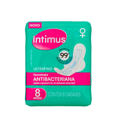 AbsorAbsorvente Intimus Ultrafino Com Abas - 8 Unidades