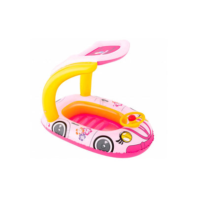 Carro Inflável Infantil Rosa - Bestway