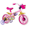 BICICLETA INFANTIL ARO 12 PRINCESAS DISNEY NATHOR