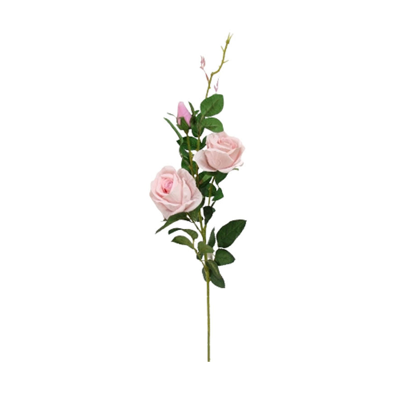 Roseira Artificial Aveludada 88cm