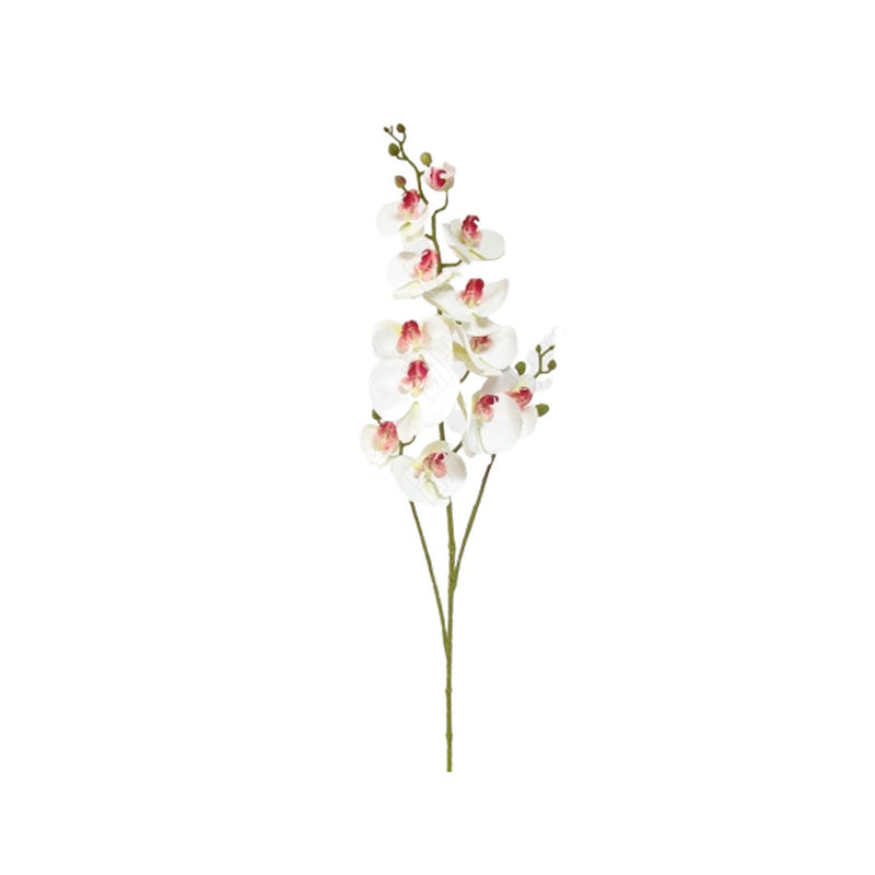 Orquídea Artificial White Red 1,22m