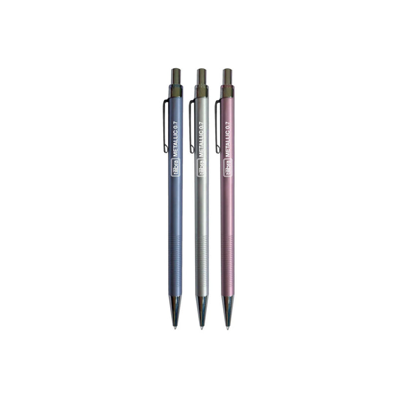 Lapiseira 0.7mm Metallic Cores Diversas - Tilibra
