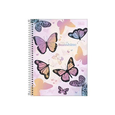 Caderno Capa Dura Daisy 1 Matéria 80 Folhas - Tilibra