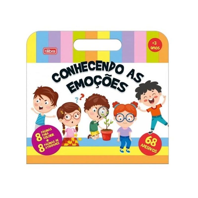 Maleta De Atividade Conhecendo As Emoções Académie - Tilibra