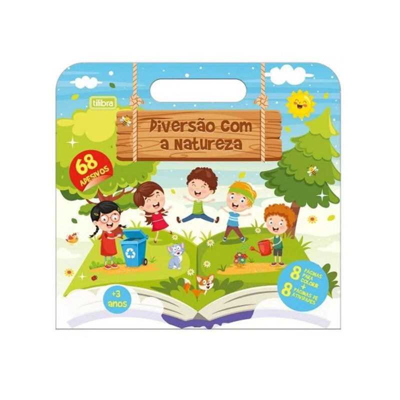 Maleta De Atividade Diversão Com A Natureza - Tilibra