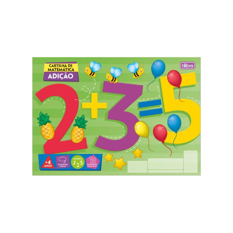 Cartilha de Atividade Matemática Académie 32 Folhas - Tilibra