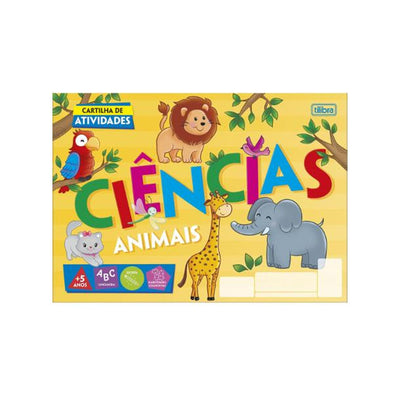 Cartilha de Atividade de Ciências Animais Académie 20 Folhas - Tilibra