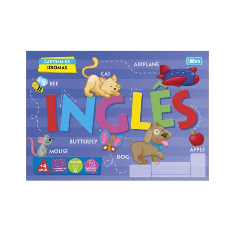 Cartilha de Atividade de Inglês Académie 20 Folhas - Tilibra
