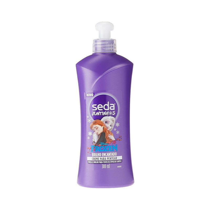 Creme Para Pentear Juntinhos Frozen Brilho Encantado 300Ml Seda