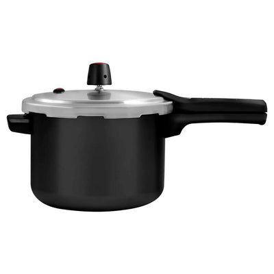 Panela De Pressão Panelux Fechamento Externo 4.5l Alumínio - Preta