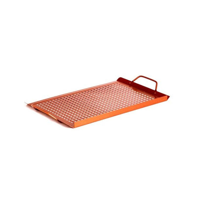 Assadeira e Bandeja para Grelhar em Churrasqueira 49cm - Prana