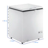 Freezer Consul 220L 1 Porta Horizontal Degelo Manual CHA22FB - Branco - 110 Volts