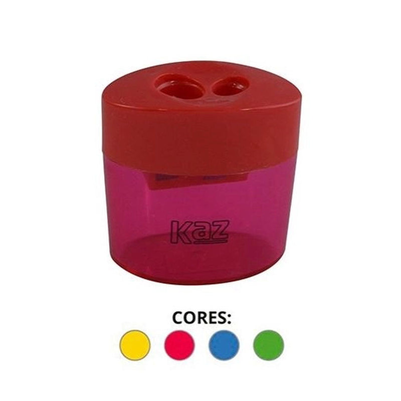 Apontador coletor 2 furos oval - Kaz