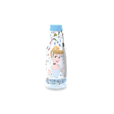 Garrafa Retrô  Cinderela 500ml - Plasútil