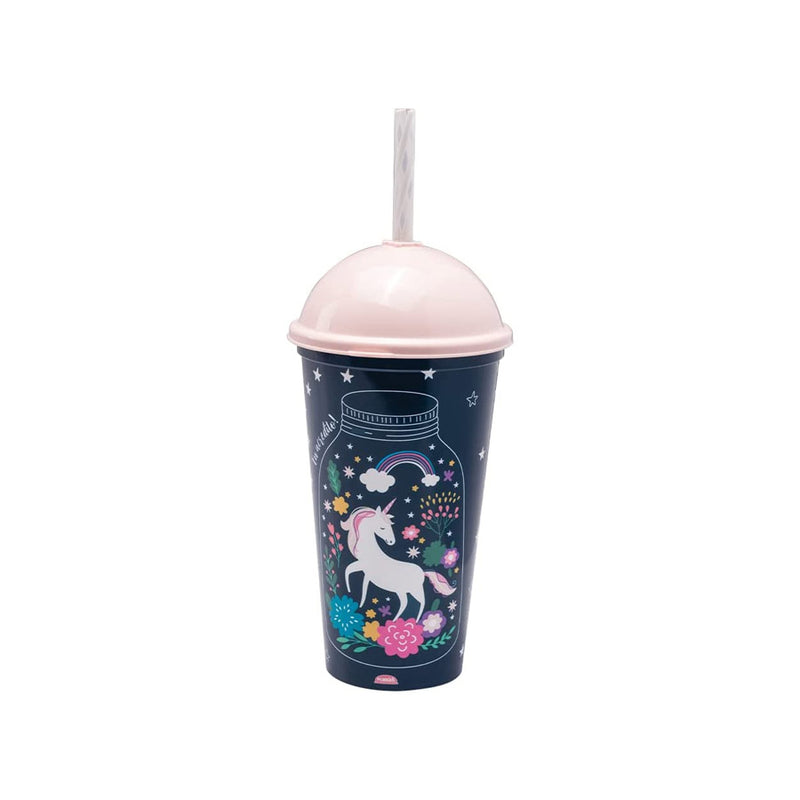 Copo Shake Unicórnio 500ml - Plásutil