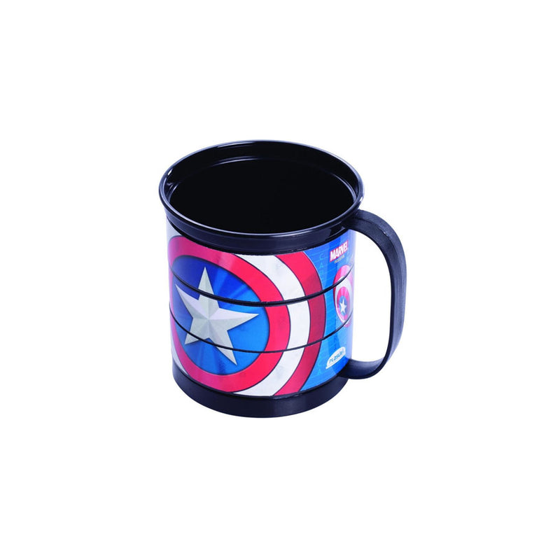 Caneca Divertida Capitão América 360ml - Plasútil