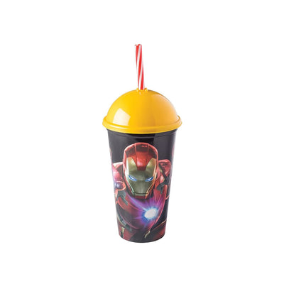 Copo Shake Homem de Ferro 500ml - Plasútil