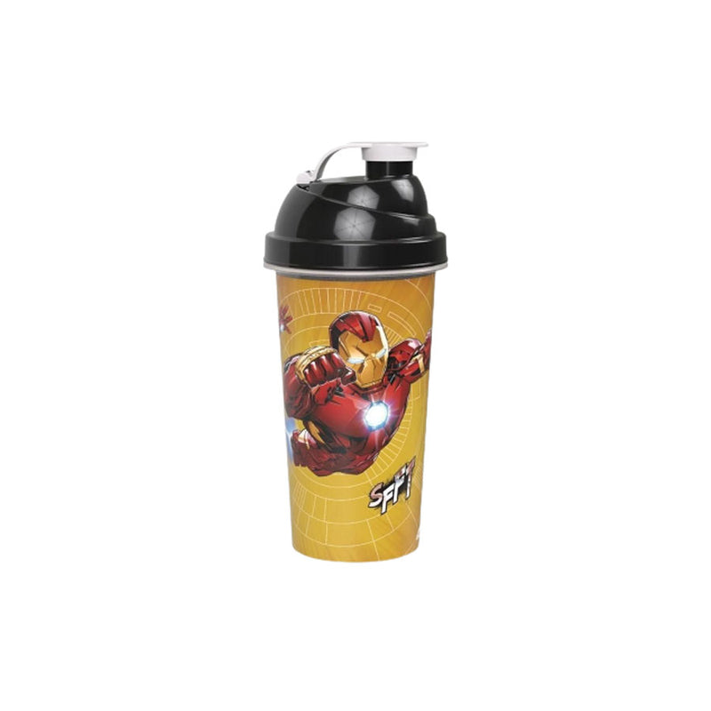Copo Shakeira Infantil 580ml Homem de Ferro