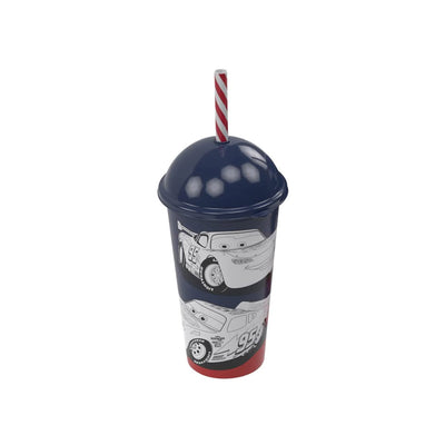 Copo Shake Carros 500ml - Plasútil