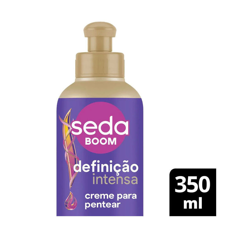 Creme para Pentear Boom Pro Curvatura Definição Intensa 350ml - Seda