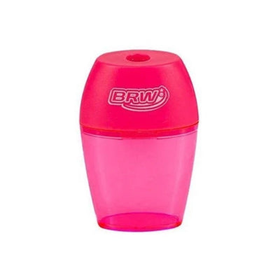 Apontador Plástico Oval com  Depósito