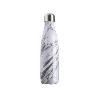 Garrafa térmica Inox Mesclada Branca 500ml