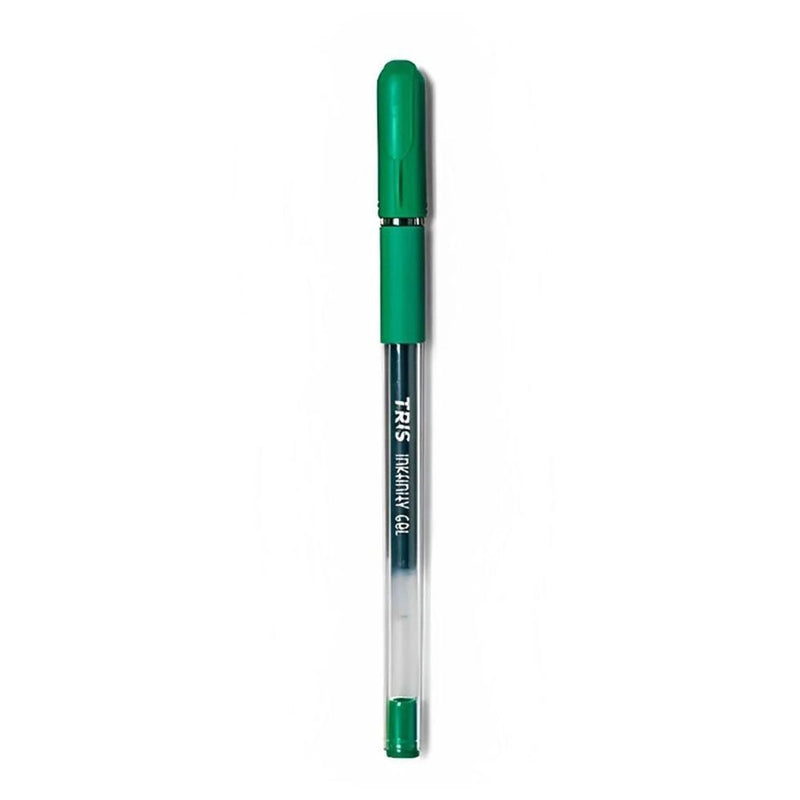 Caneta Gel Tris Inkfinity Glitter 1.0mm Verde