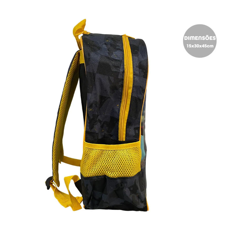 Mochila Infantil Escolar Free Fire Costas