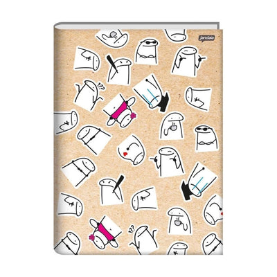 Caderno Brochurrão Flork 80 Folhas - Jandaia