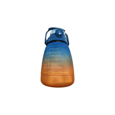 Garrafa de Água Motivacional 1,3 Litros Cores Diversas