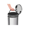 Lixeira com Pedal Tramontina Inox Polido 12 Litros