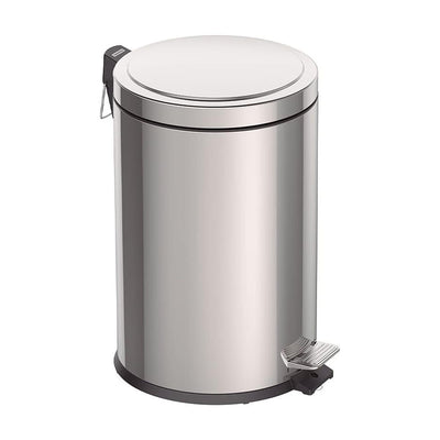 Lixeira com Pedal em Aço Acabamento Polido Inox 20Litros -  Tramontina