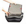 Assento De Elevação Booster Vibe Voyage 15 A 36 Kg Cinza
