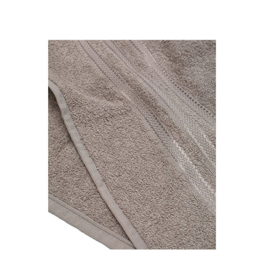 Toalha Banho Priori Listras Dohler Marfim 65cm x 1,30m