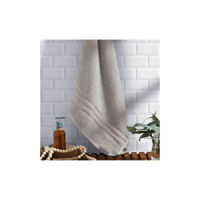 Toalha Banho Priori Listras Dohler Marfim 65cm x 1,30m