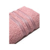 Toalha Banho Priori Listras Dohler Rosa 65cm x 1,30m