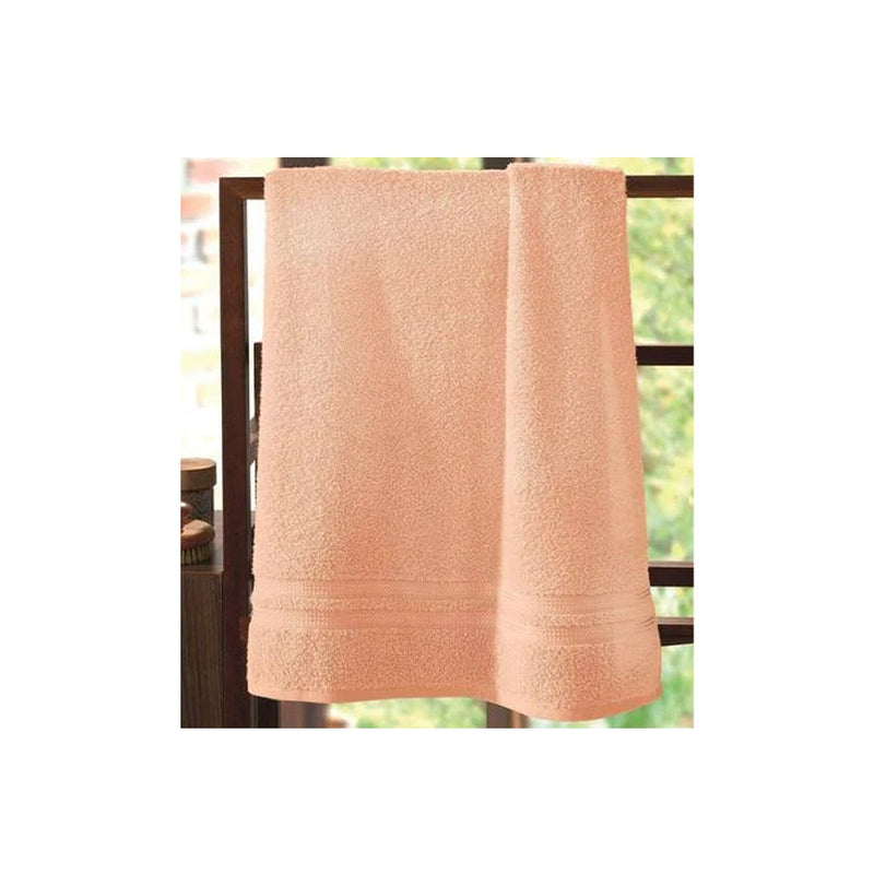 Toalha Banho Priori Listras Dohler Pêssego  65cm x 1,30m