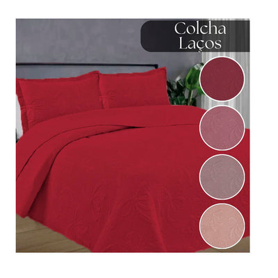 Colcha Laço Habitat Super King  Cores Sortidas