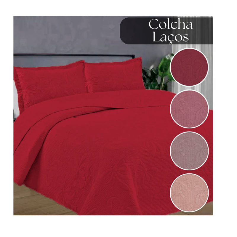 Colcha Laço Habitat Super King  Cores Sortidas