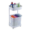Conjunto Lavanderia Duplo Branco Viena Secalux